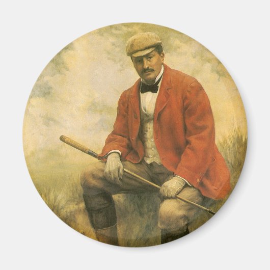 ウィリアム・レイドロー・パーヴェス博士の肖像（ジョン・コリアーによる） マグネット (正面)