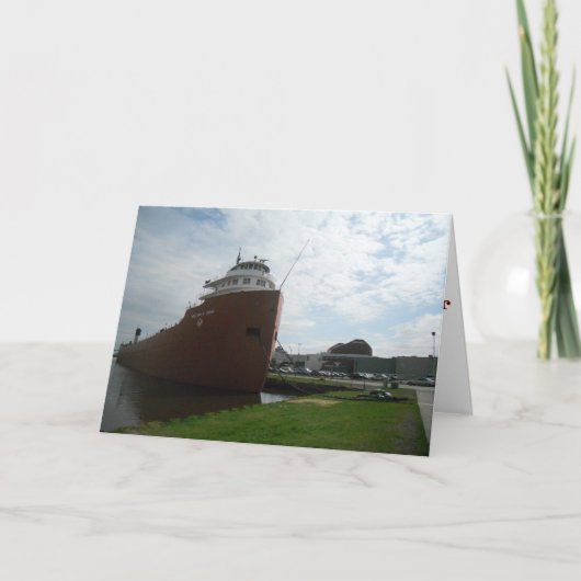 "ウィリアム・A・アーヴィン" 快復祈願カード カード (正面)