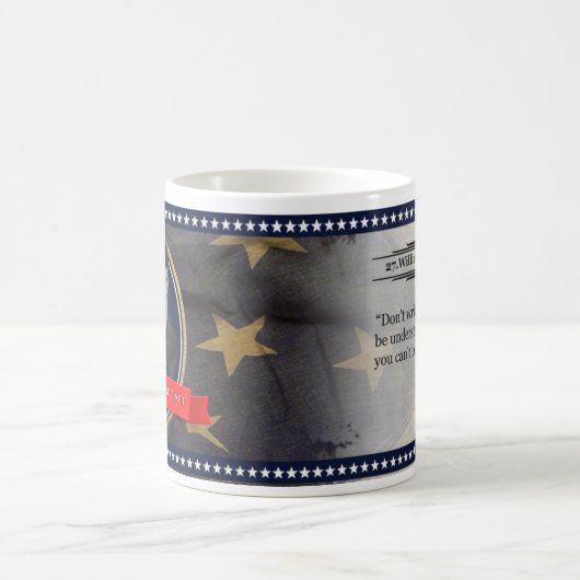 ウィリアム・H・タフトの歴史的マグ コーヒーマグカップ (中央)