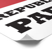 ウィリアム・H・タフト史大統領のレトロ ポスター (角)