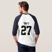 ウィリアム・H・タフト"27"ティー Tシャツ (裏面フル)