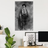 ウィリアム・H・ボニー、ビリー・キッド オールドウェストの無法者 ポスター (ホームオフィス)