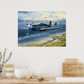 ウィリアム・S・フィリップスによるノルマンディーの任務 ポスター (キッチン)