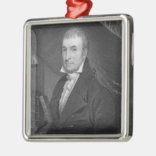 ウィリアムA. Wilmer (c.18著刻まれるLutherマーティン メタルオーナメント (左)