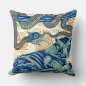 ウィリアムDeモーガントラおよびヘビのクッション クッション (正面)