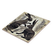 ウィリアムDeモーガンRabbits タイル (側面)