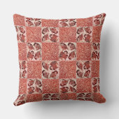 ウィリアムDeモーガンVictorianのクッション クッション (裏面)