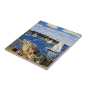 ウィリアムGlackens著Mahone湾 タイル (側面)