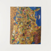 ウィリアムGropperアメリカ-漫画の民間伝承 タペストリー (正面)