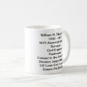 ウィリアムH. Slingerlandのマグ コーヒーマグカップ (正面右)