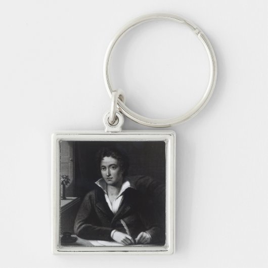 ウィリアムHoll著刻まれるPercy Bysshe Shelley キーホルダー (正面)