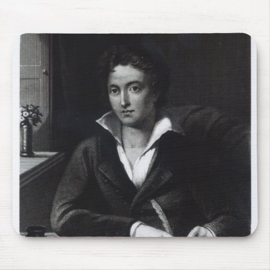 ウィリアムHoll著刻まれるPercy Bysshe Shelley マウスパッド (正面)