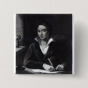ウィリアムHoll著刻まれるPercy Bysshe Shelley 缶バッジ