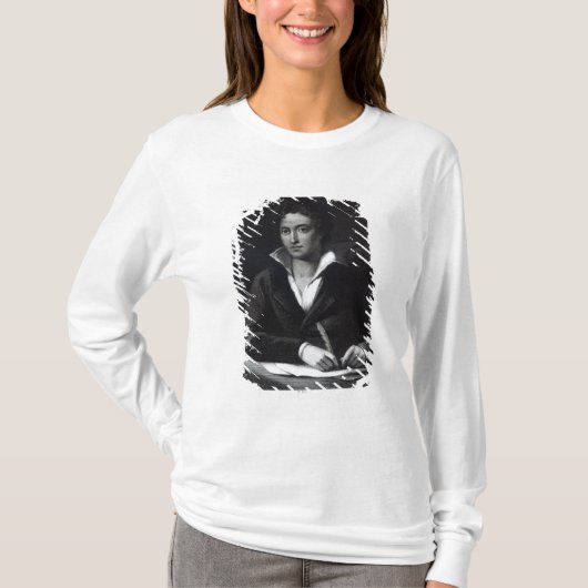 ウィリアムHoll著刻まれるPercy Bysshe Shelley Tシャツ (正面)