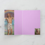 ウィリアムHolmanの狩りによるすばらしいイエス・キリスト カード (内部)