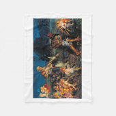 ウィリアムHolmanの狩り-潔白な人の勝利 フリースブランケット (正面)