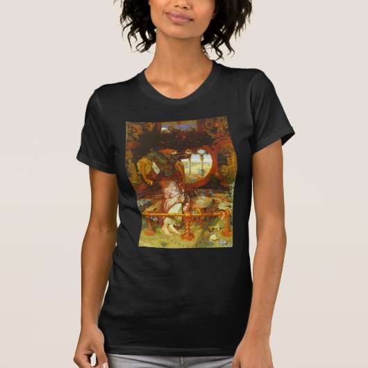 ウィリアムHolmanの狩りShalottの女性 Tシャツ (正面)