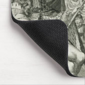 ウィリアムIII (1650-1702年)およびメリーII (1662-94年の)王 マウスパッド (コーナー)