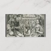 ウィリアムIII (1650-1702年)およびメリーII (1662-94年の)王 名刺 (裏面)