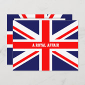 ウィリアムKate Middleton王室のな結婚披露宴の王子 招待状 (正面/裏面)