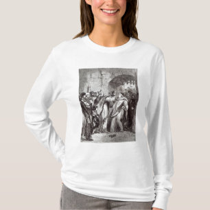 ウィリアムLongchampおよびヒューde Pudsey Tシャツ