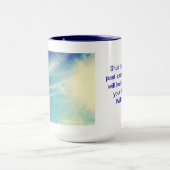 ウィリアムOslerの引用文のマグ マグカップ (中央)