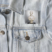 ウィリアムPittより若い(1759-1806年) 1807年(大理石) 缶バッジ (インサイチュ)