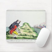 ウィリアムPittフランスのな艦隊を観察します マウスパッド (マウス)