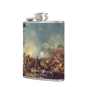 ウィリアムSadler著ワーテルローの戦い フラスク (左)