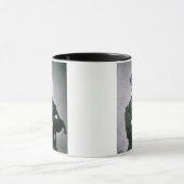 ウィリアムT.シャーマン(1820-91年)大将(b/wの写真) マグカップ (中央)