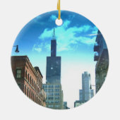 ウィリスタワーの景色 セラミックオーナメント (裏面)