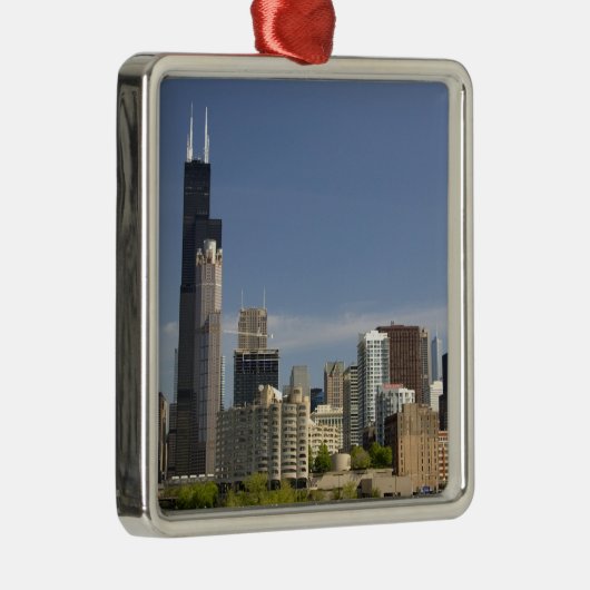 ウィリスタワー旧シアーズタワー メタルオーナメント (右)