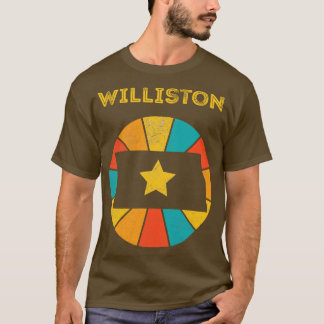ウィリストンノースダコタヴィンテージ動揺して土産 Tシャツ