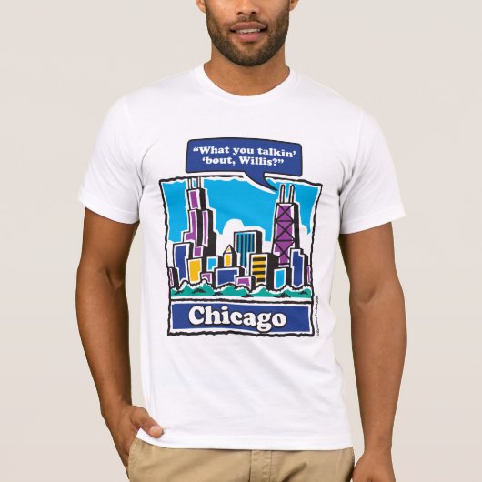 ウィリス塔の耳 Tシャツ (正面)