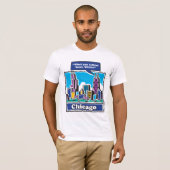 ウィリス塔の耳 Tシャツ (正面フル)