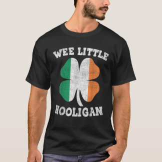 ウィリトルフーリガンおもしろいサンパトリックsデイ10代のボー tシャツ