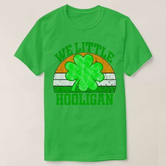 ウィリトルフーリガンおもしろいSt patricks day Tシャツ (デザイン正面)