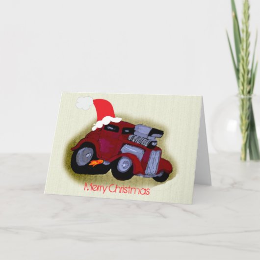 ウィリーの風刺画のクリスマスグリーティング シーズンカード (正面)