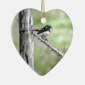 ウィリーのWAGTAILクイーンズランドオーストラリア セラミックオーナメント (右)