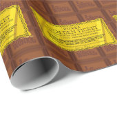 ウィリーウォンカゴールデンチケット ラッピングペーパー (ロールコーナー)