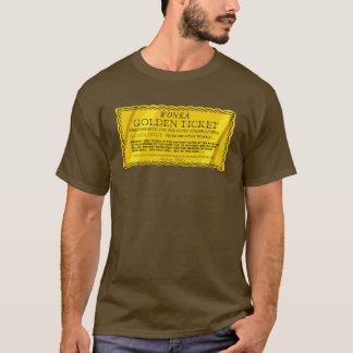 ウィリーウォンカゴールデンチケット Tシャツ
