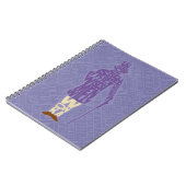 ウィリーウォンカ引用文シルエット ノートブック (左側)