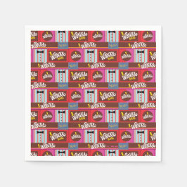 ウィリーウォンカ&チョコレートファクトリー誕生日 スタンダードカクテルナプキン