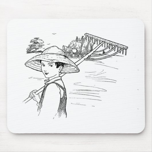 ウィリーズ・ニュー・レイク マウスパッド (正面)