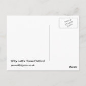 ウィリーロットハウスフラットフォード ポストカード (裏面)