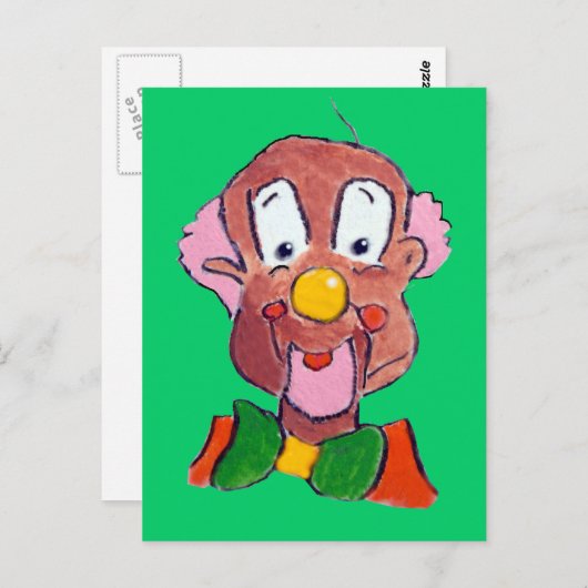 ウィリー間抜けはがき ポストカード (正面/裏面)