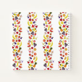 ウィリー・ウォンカが壁紙をなめるパターン ノートブック (裏面)