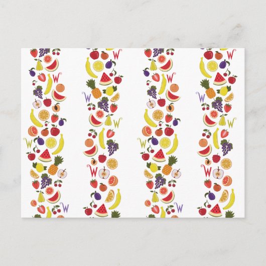 ウィリー・ウォンカが壁紙をなめるパターン ポストカード (正面)