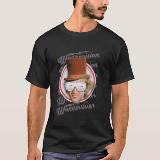 ウィリー・ウォンカとチョコレート工場ウォンカヴィジョン Tシャツ (正面)