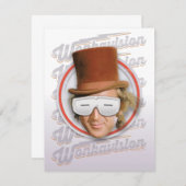 ウィリー・ウォンカのウォンカビジョン用ゴーグル ノートカード (正面/裏面)